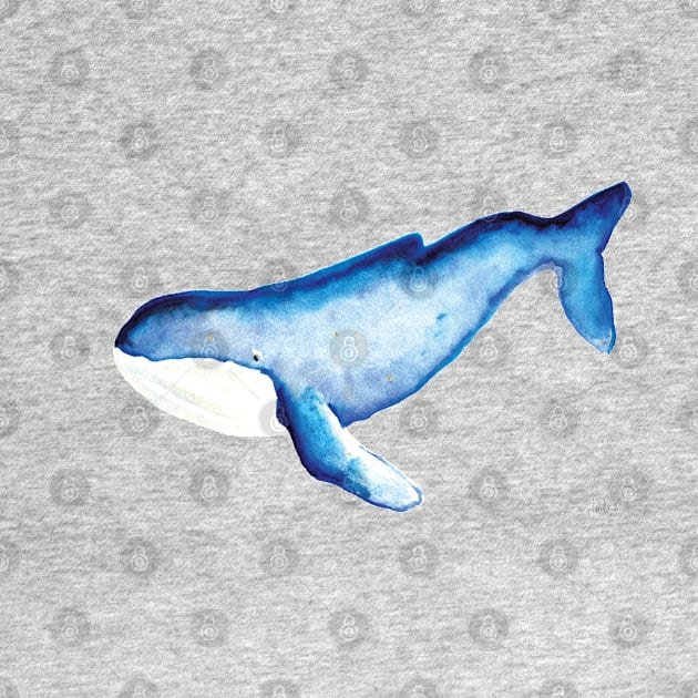 Whales Collection: Watercolor by annalisaamato